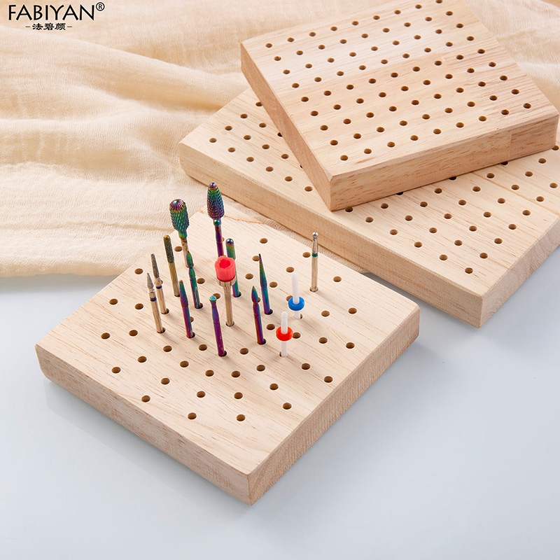 Woodworking Boards - Wood Polishing Head Storage Board Nail