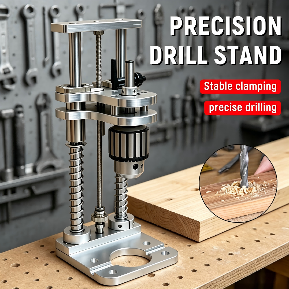 Woodworking Classes - Woodworking Drilling Stand - Aluminum Profile