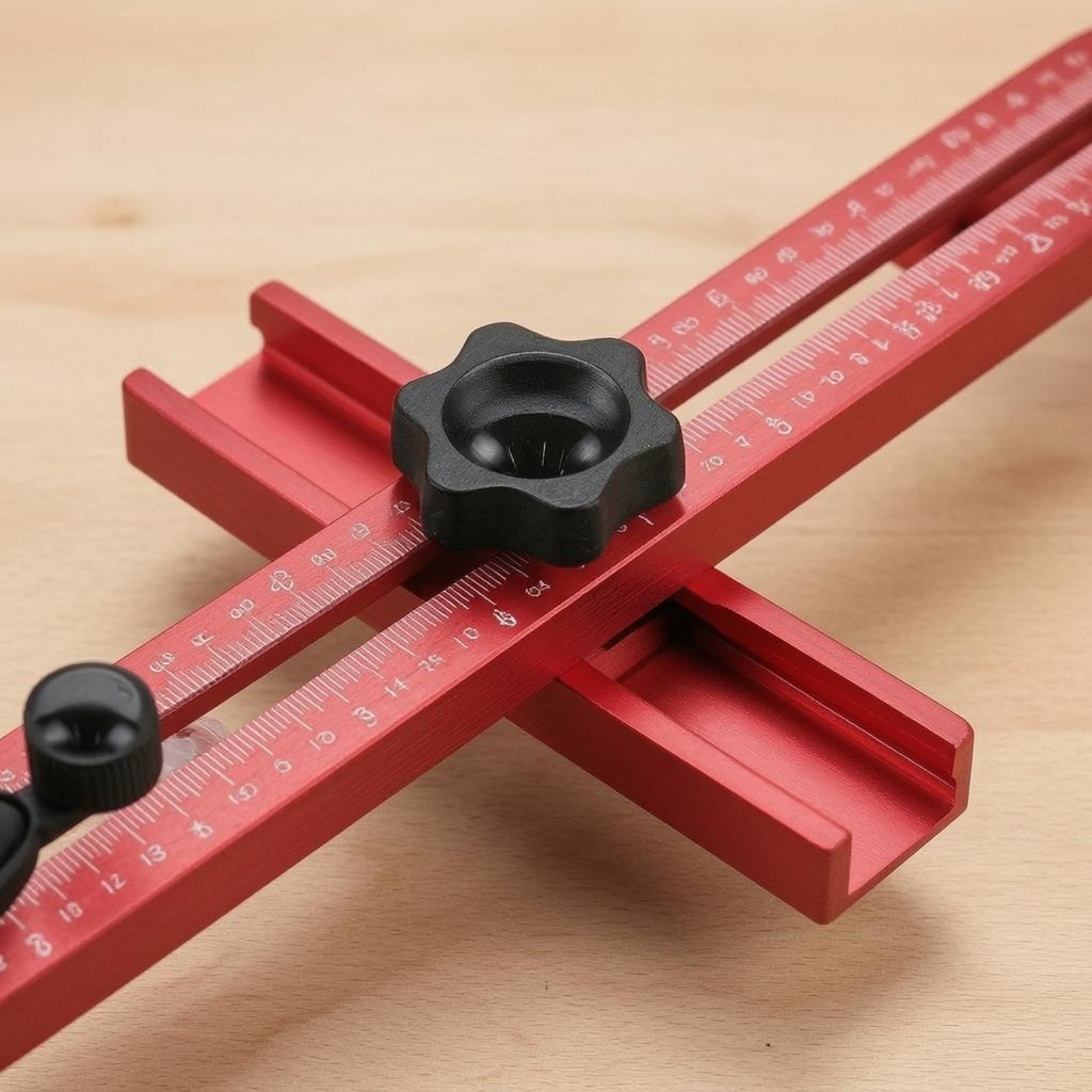 Woodworking Router - Woodworking Routing Guide Measuring Arm Adjustable