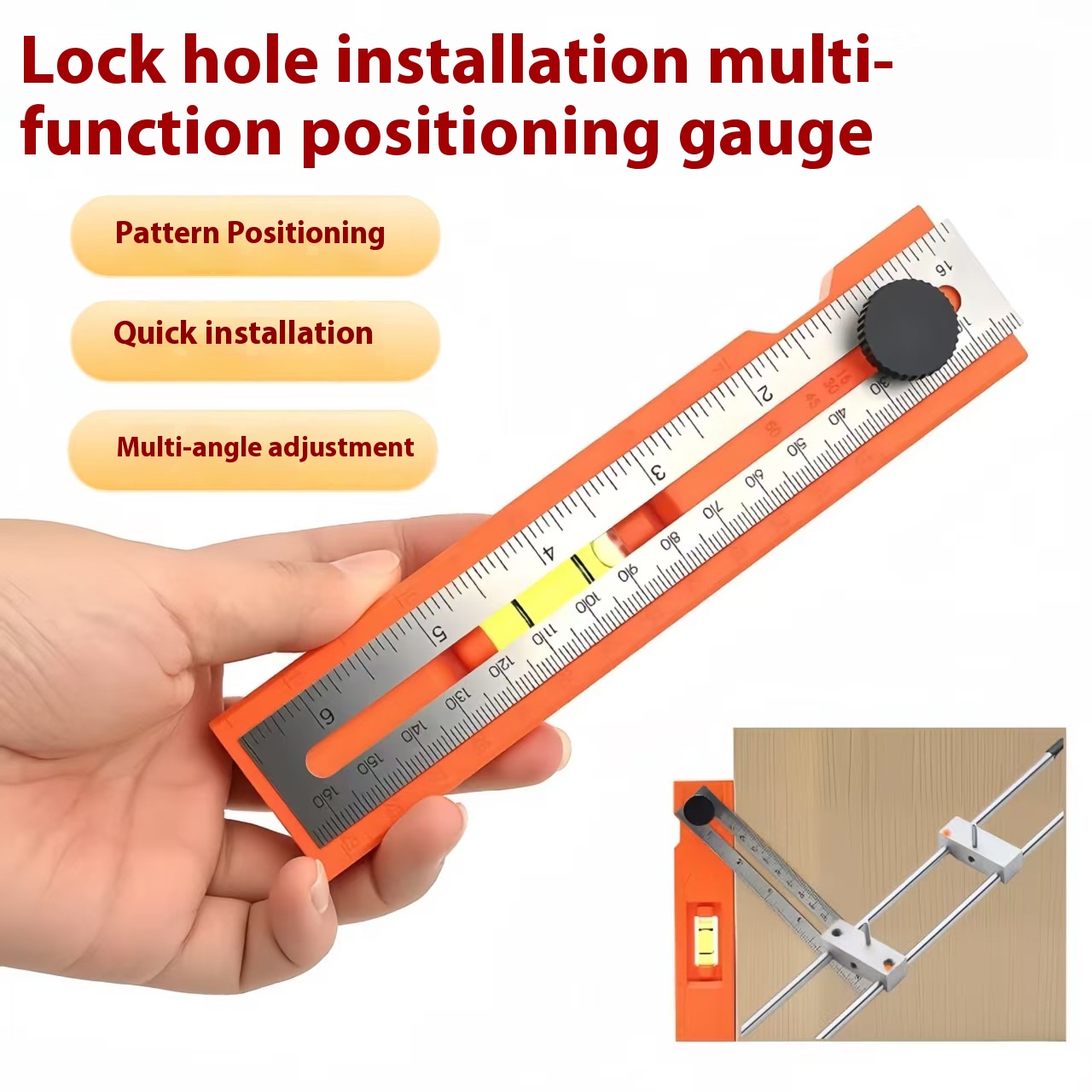 Multi-role Depth Measuring Rul - Woodworking Classes บทวิจารณ์และราคา