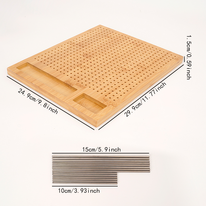Crochet Blocking Board with St - Woodworking Boards บทวิจารณ์และราคา