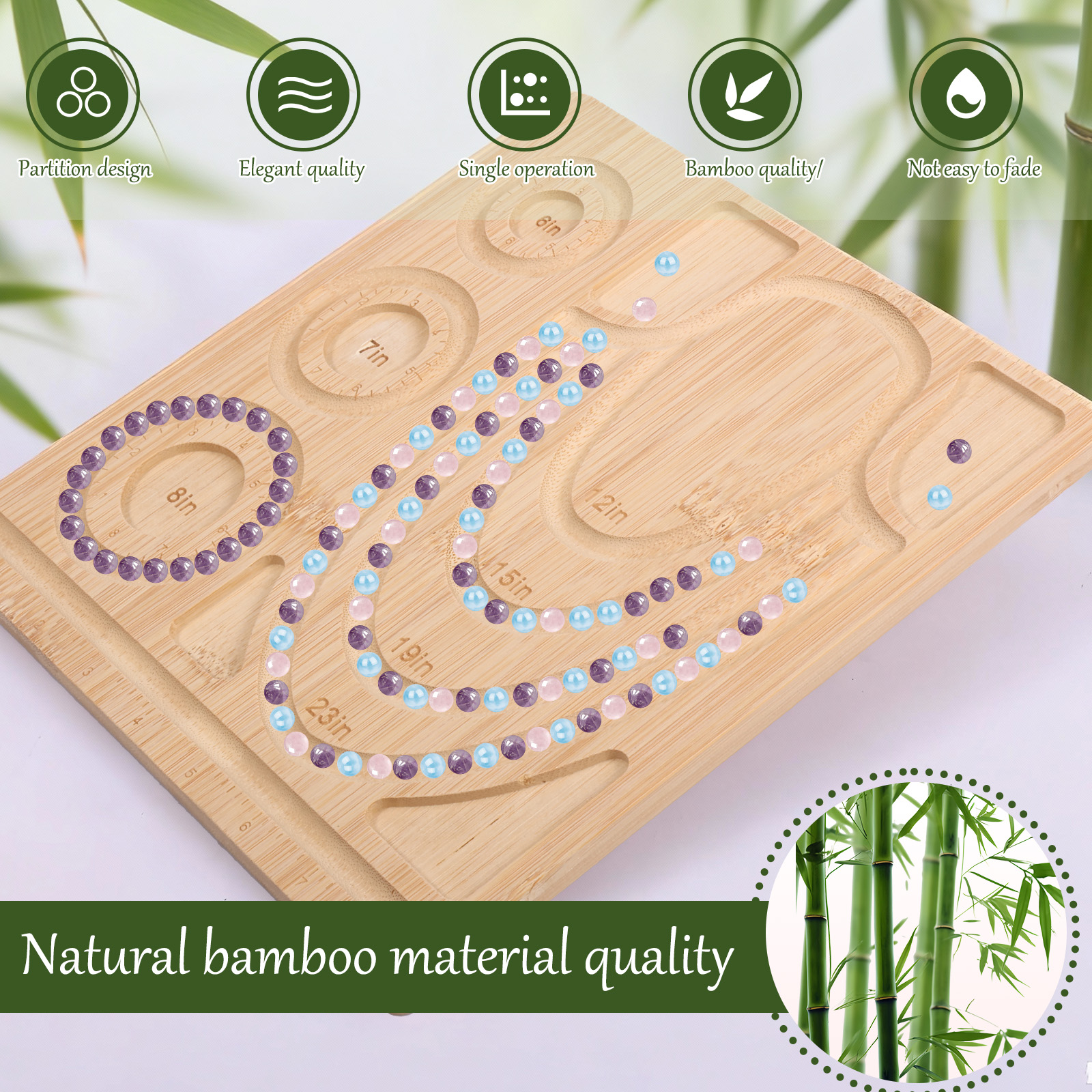 Bamboo Bead Board Bracelet Nec - Woodworking Design Software บทวิจารณ์และราคา