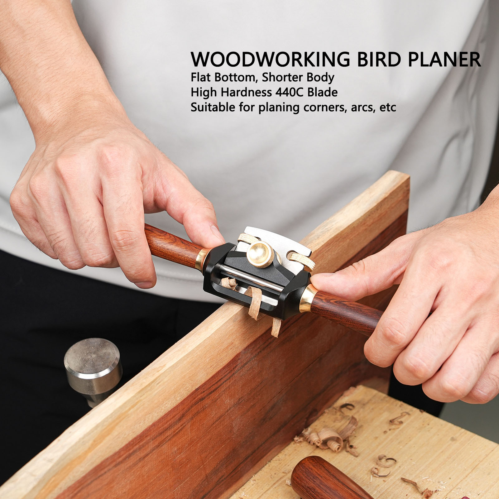 Adjustable Bird Planer Flat Ba - Spokeshave Flat บทวิจารณ์และราคา