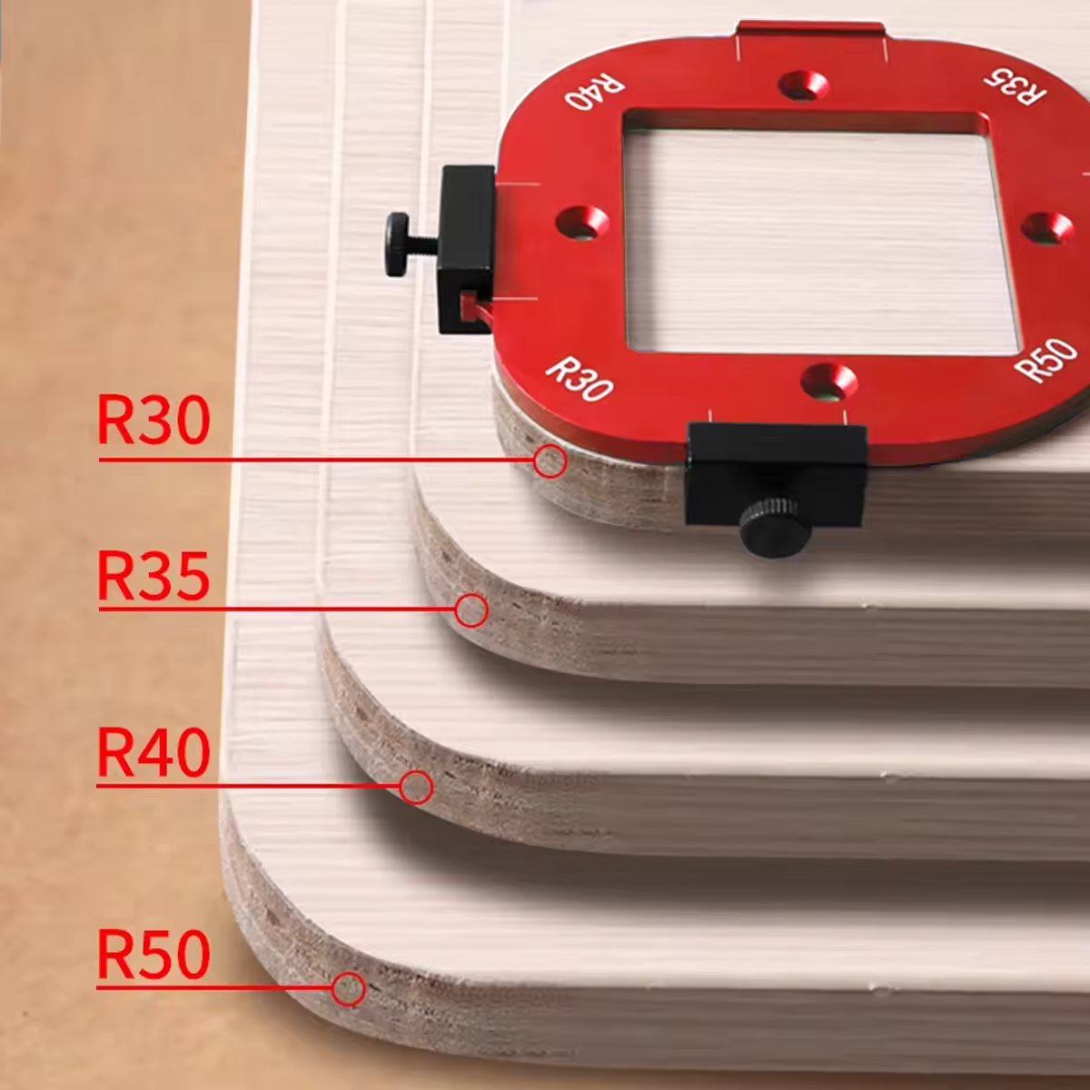 2Pcs Aluminum Alloy Radius Jig - Woodworking Design Software บทวิจารณ์และราคา
