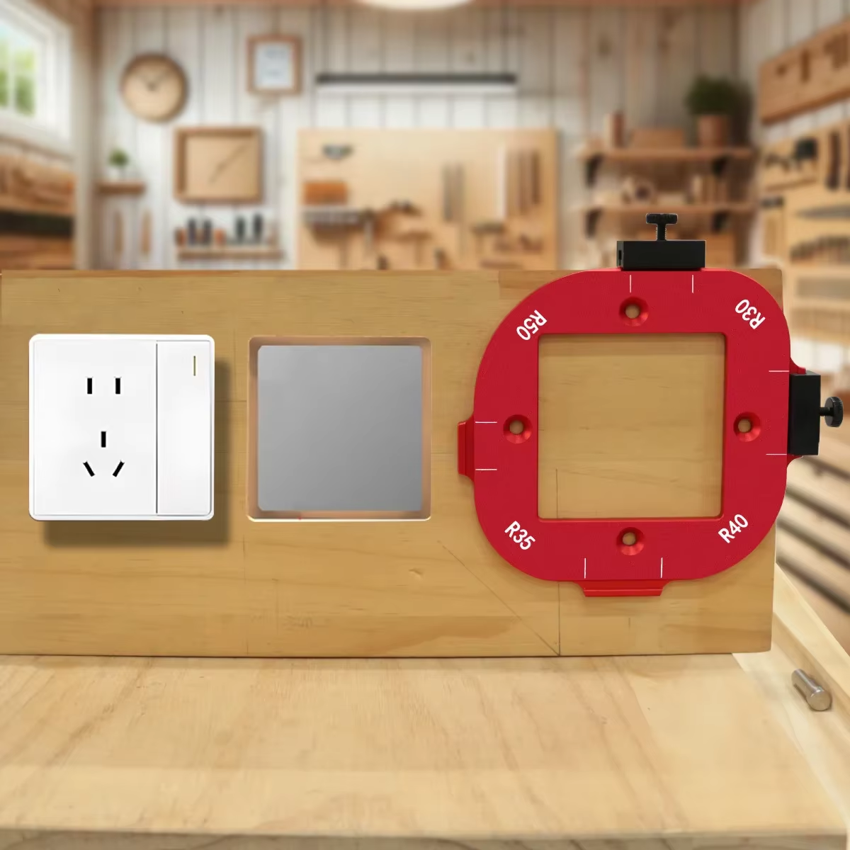 2Pcs Aluminum Alloy Radius Jig - Woodworking Design Software บทวิจารณ์และราคา