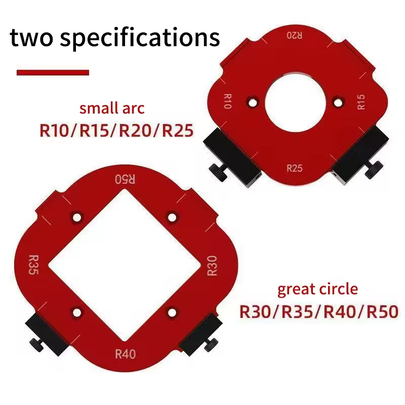 2Pcs Aluminum Alloy Radius Jig - Woodworking Design Software บทวิจารณ์และราคา
