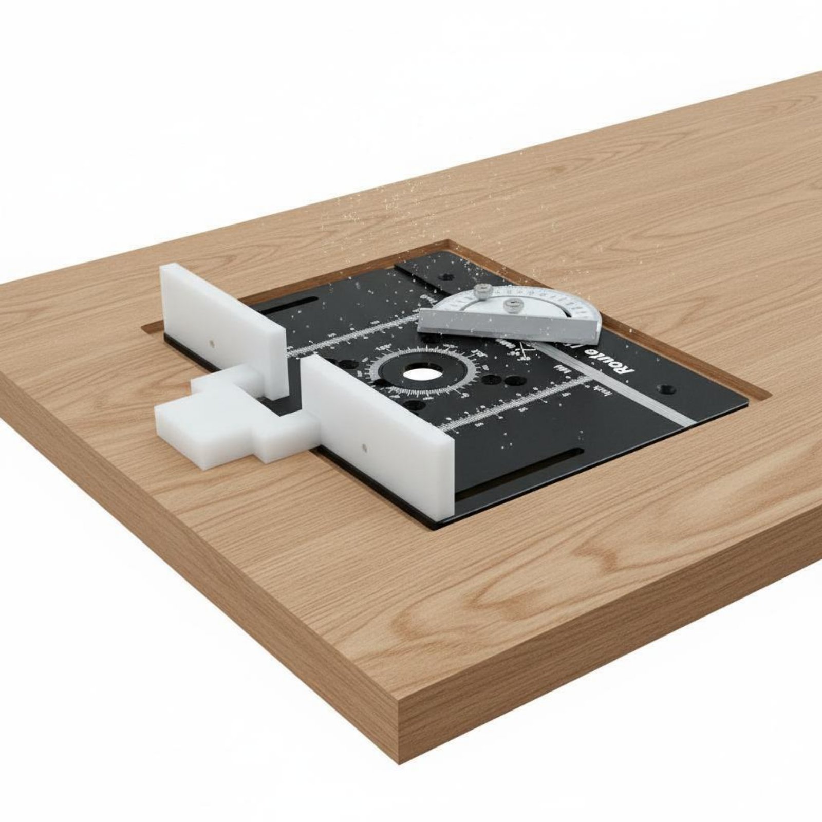 Aluminum Router Insert Plate L - Woodworking Router บทวิจารณ์และราคา