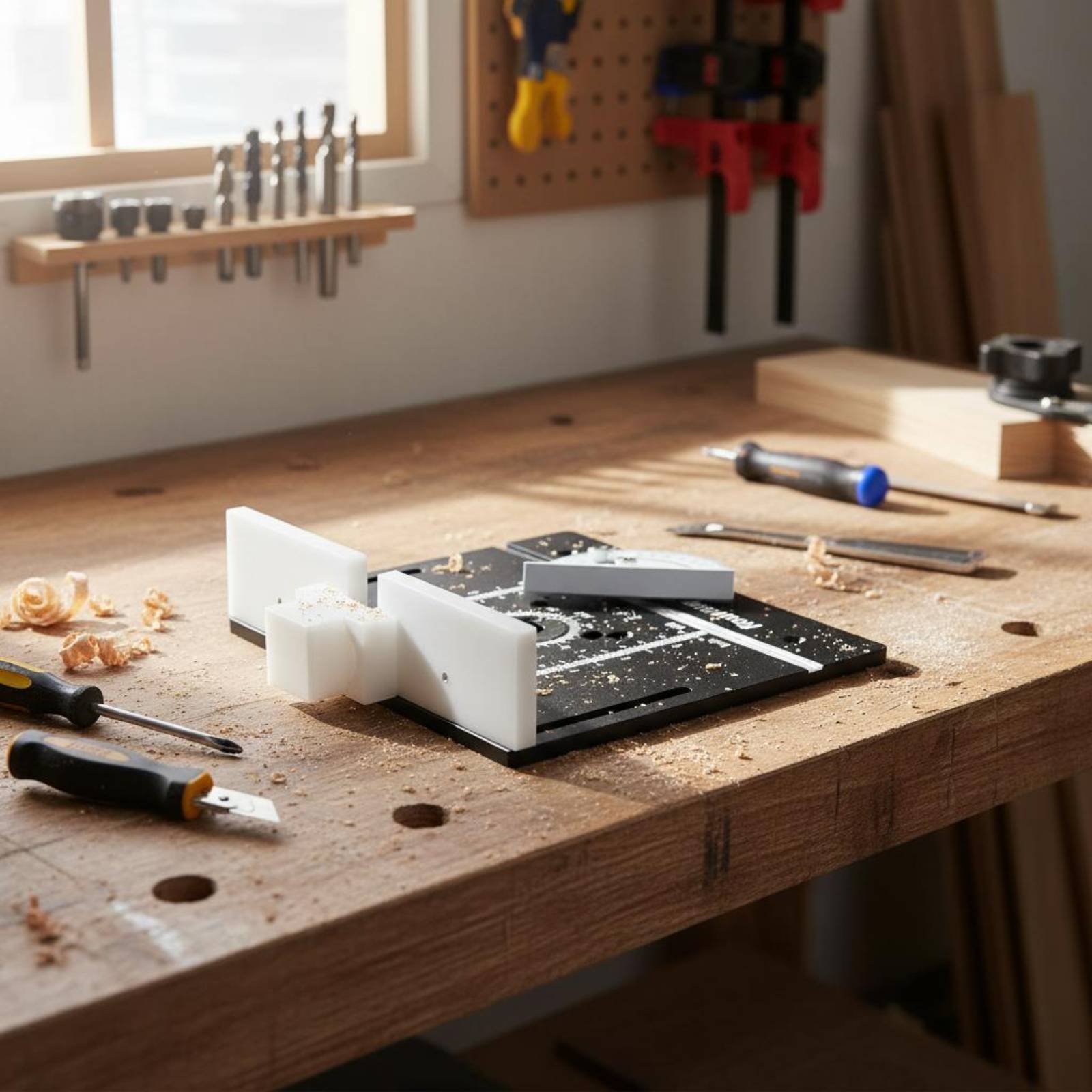 Aluminum Router Insert Plate L - Woodworking Router บทวิจารณ์และราคา
