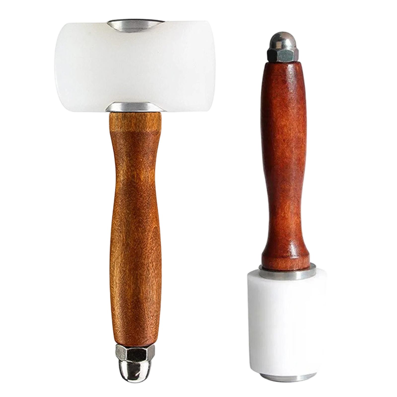 Leather Carving Hammer Sturdy  - Wooden Mallet Carving บทวิจารณ์และราคา