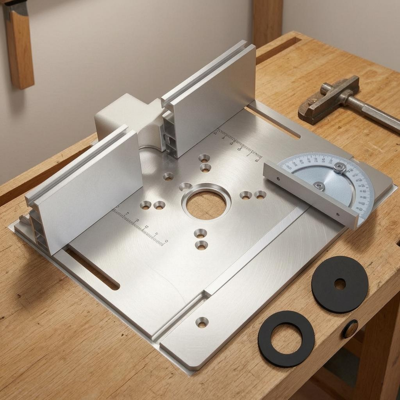 Router Table Insert Plate Coll - Woodworking Router บทวิจารณ์และราคา