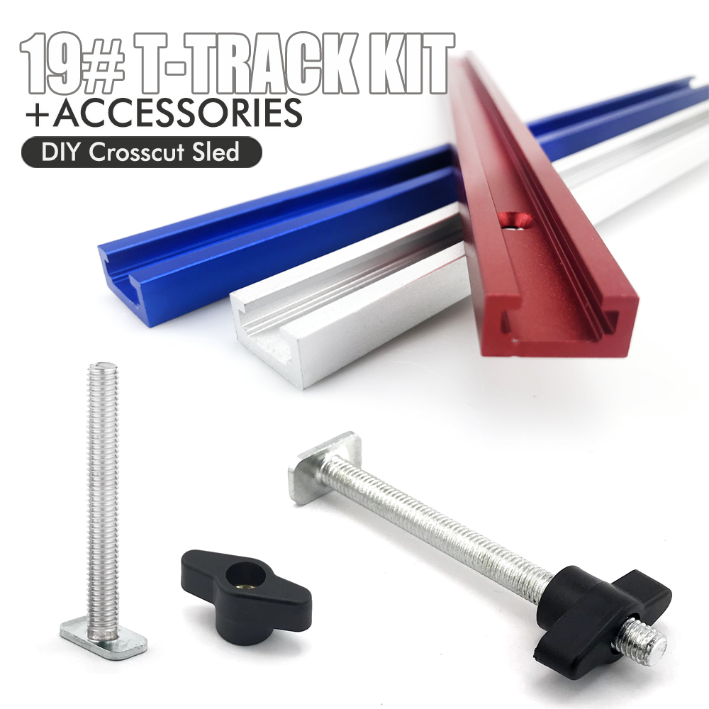 Woodworking 19# T-track Kit an - Woodworking Router บทวิจารณ์และราคา
