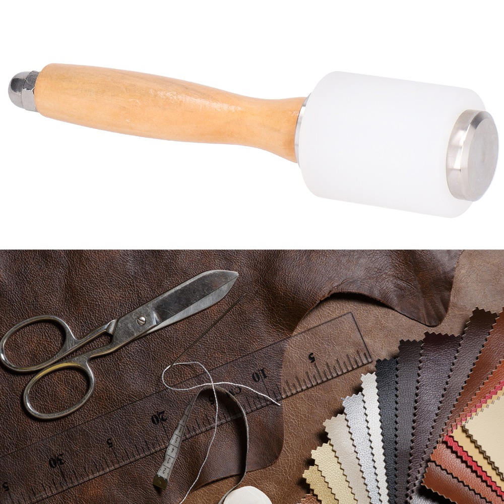 Multiple Materials Leather Car - Wooden Mallet Carving บทวิจารณ์และราคา