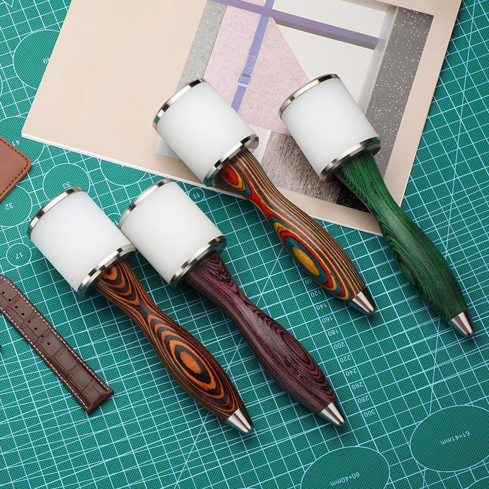 Leather Carving Hammer Leather - Wooden Mallet Carving บทวิจารณ์และราคา