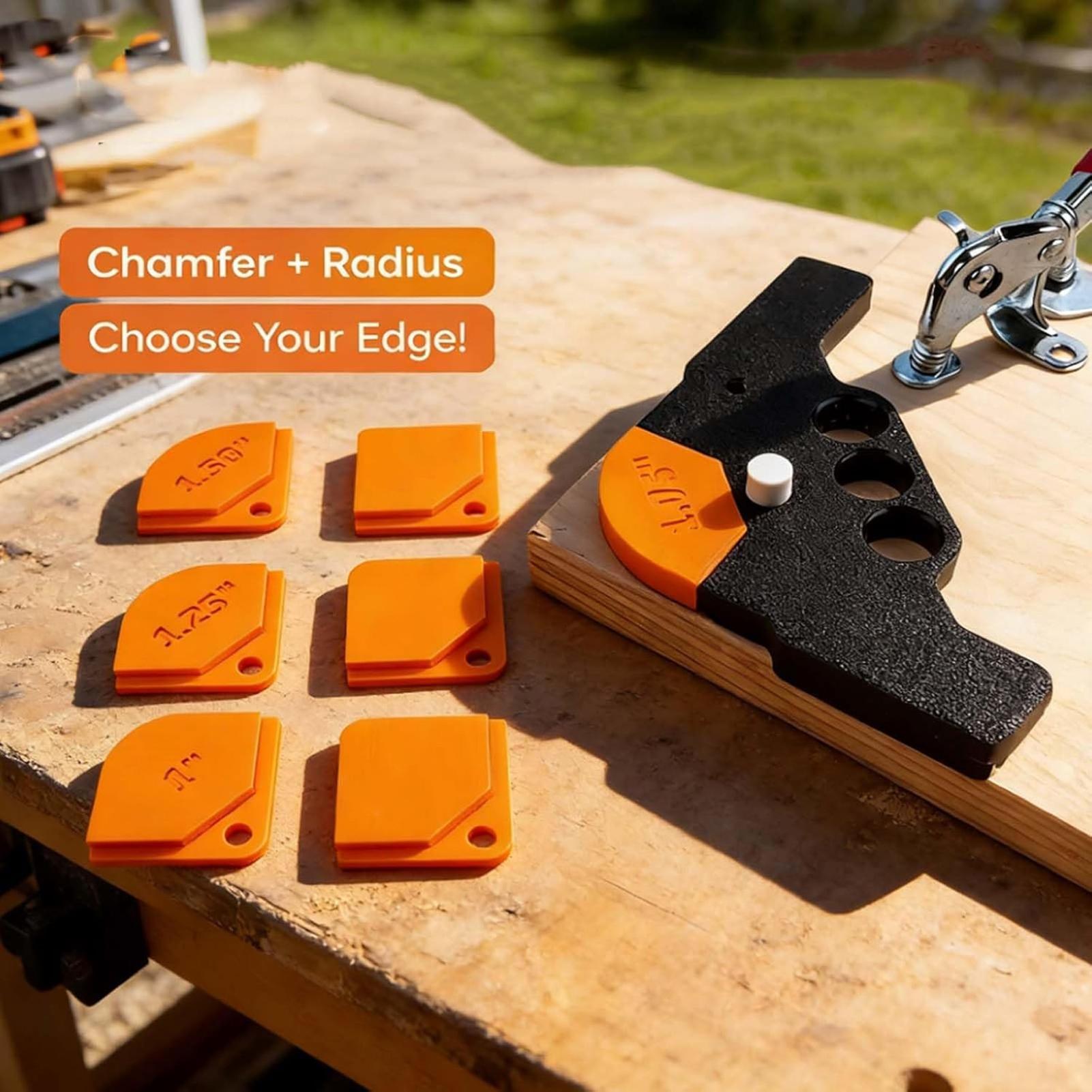 Router Corner Radius Template  - Woodworking Router บทวิจารณ์และราคา