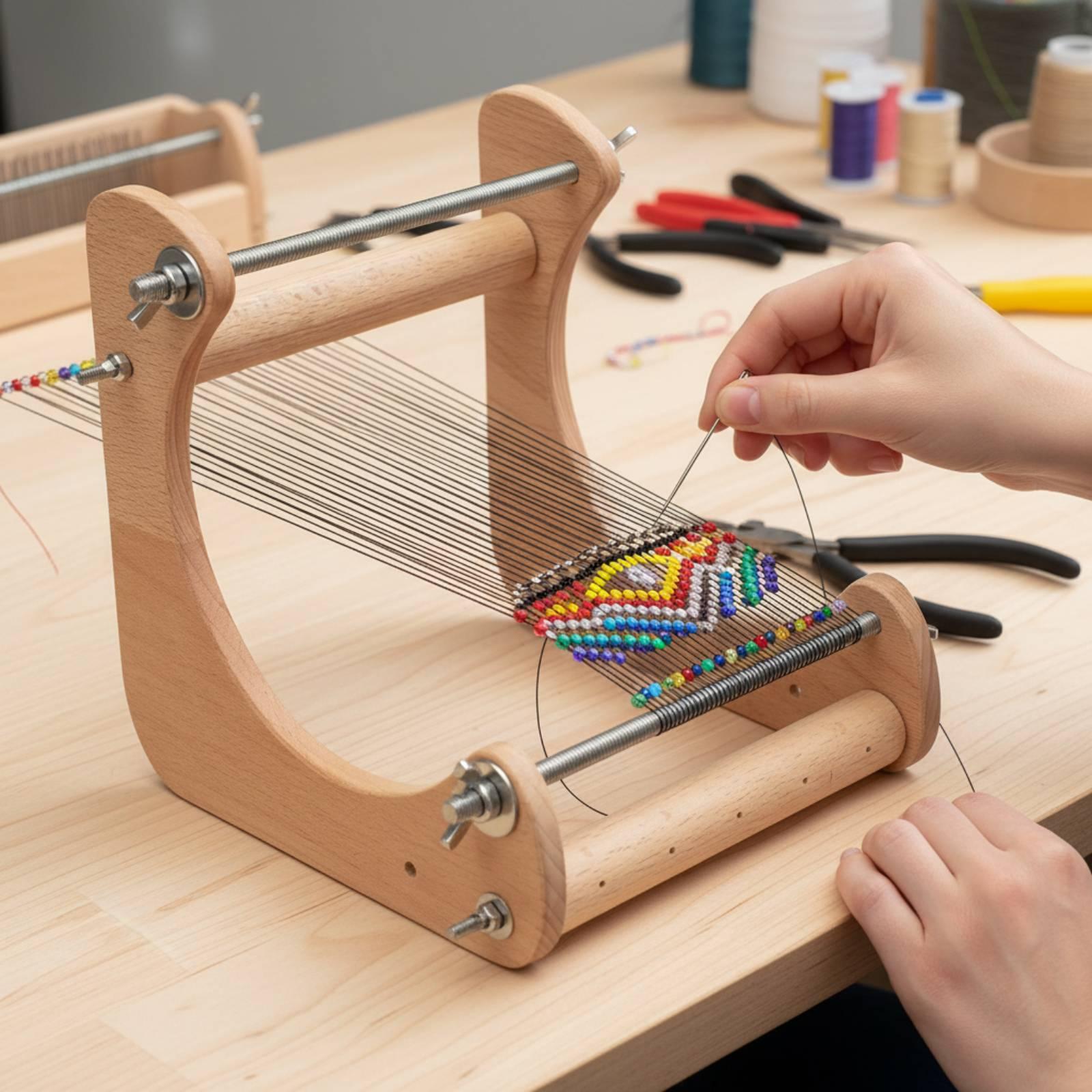 Wooden Beading Loom Jewelry Ma - Woodworking Design Software บทวิจารณ์และราคา