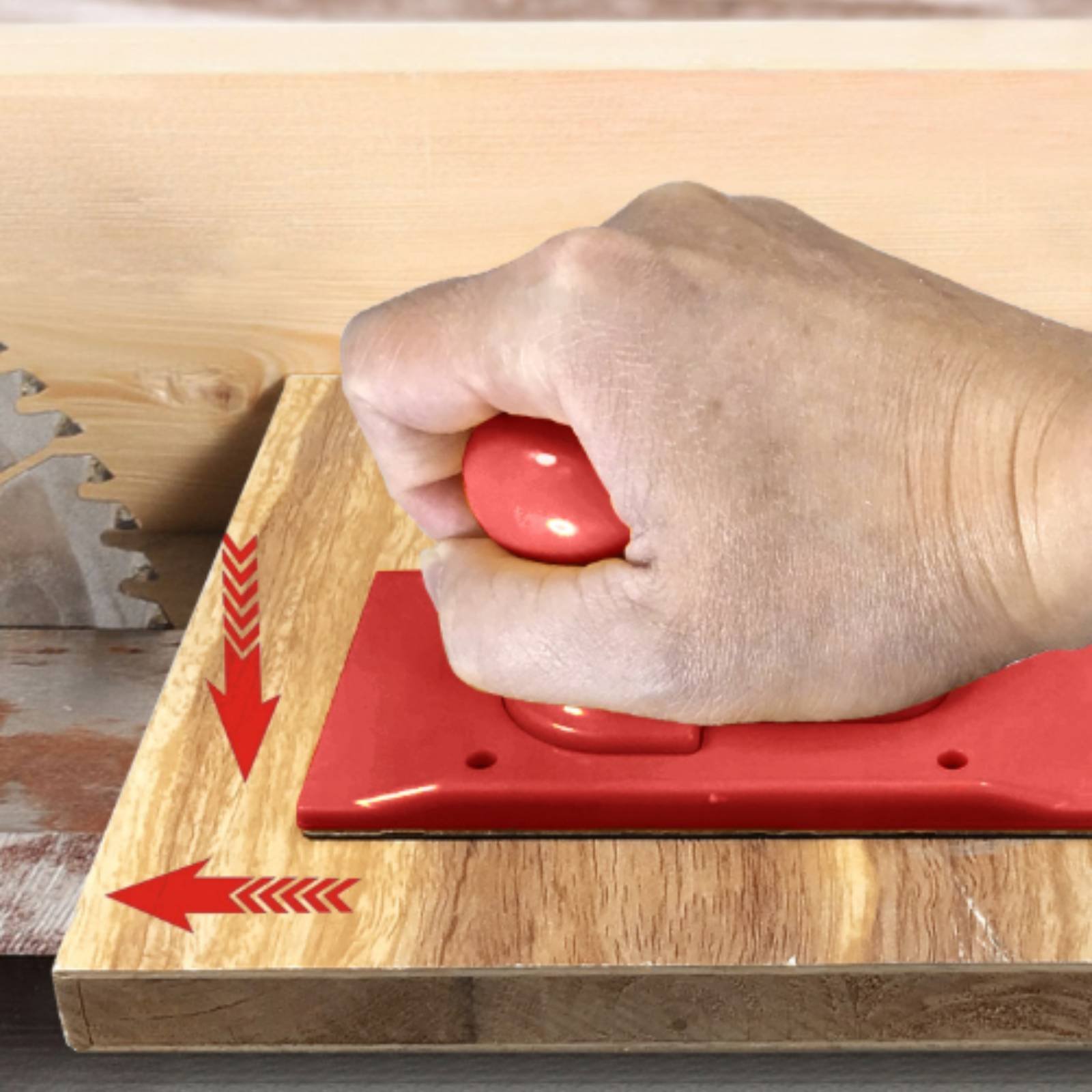 2 Pieces Woodworking Push Bloc - Woodworking Table บทวิจารณ์และราคา