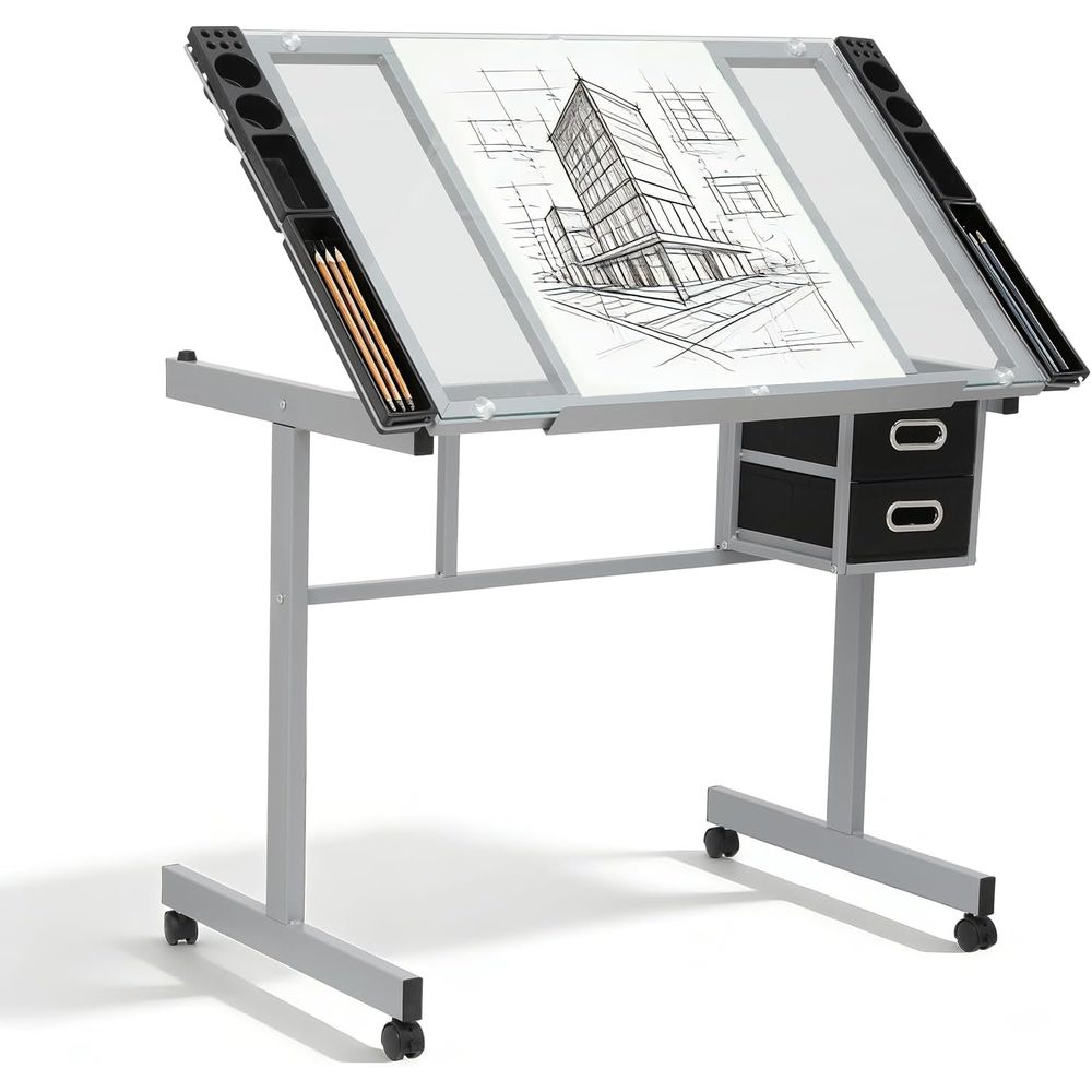 Proional Drating Table or Adul - Woodworking Table บทวิจารณ์และราคา