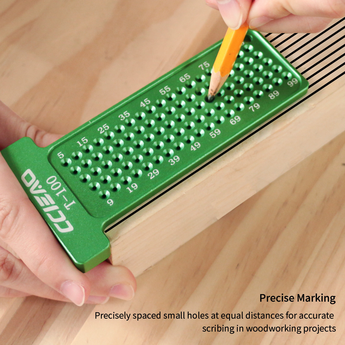 4 Inch/100MM Woodworking Scrib - Woodworking Classes บทวิจารณ์และราคา
