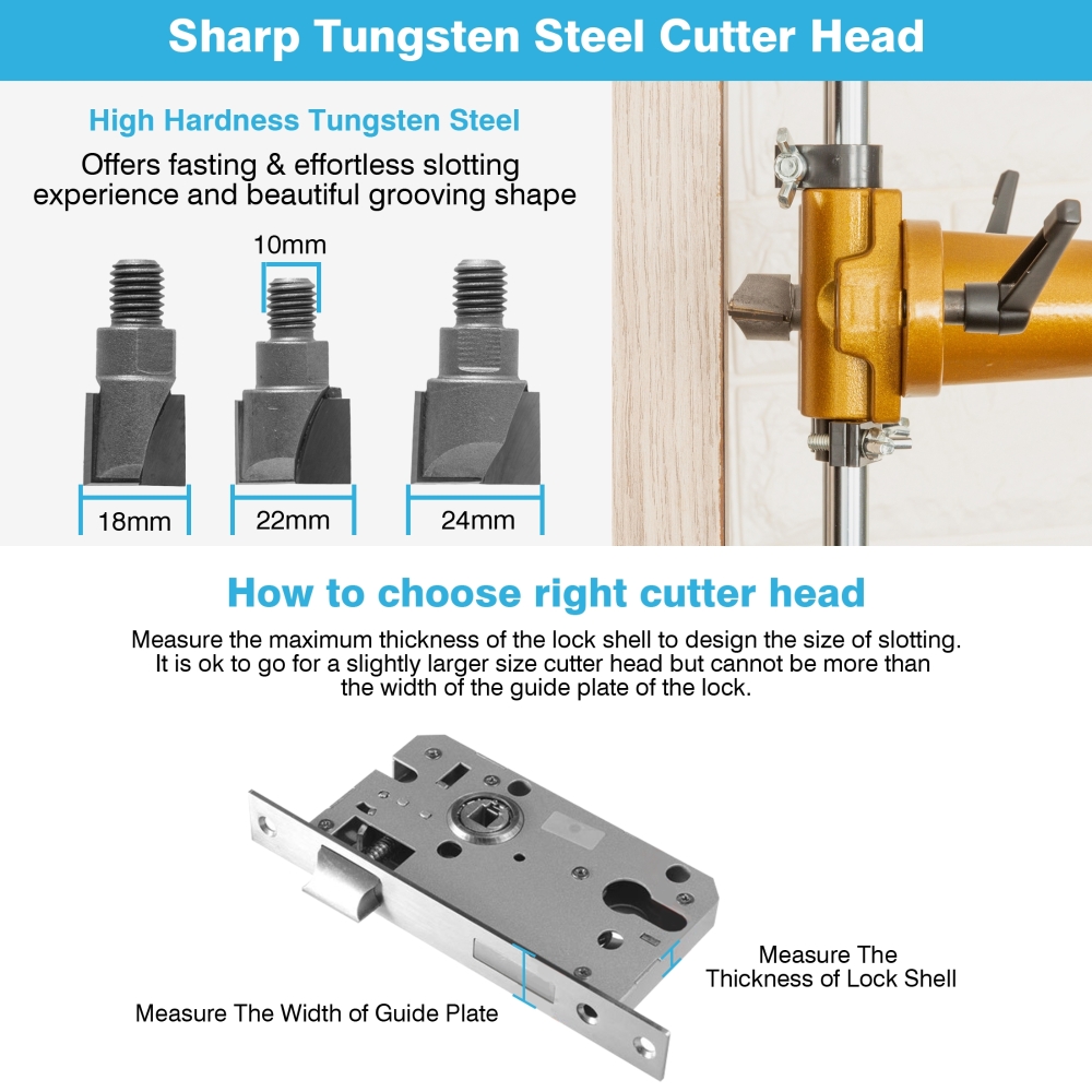 Wooden Door Slotter Positionin - Woodworking Classes บทวิจารณ์และราคา