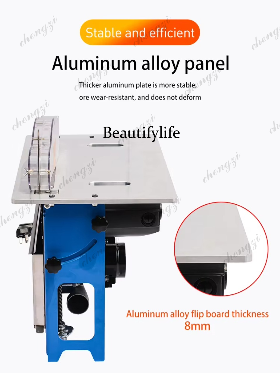 Brushless Silent Dustless Sub  - Woodworking Table บทวิจารณ์และราคา