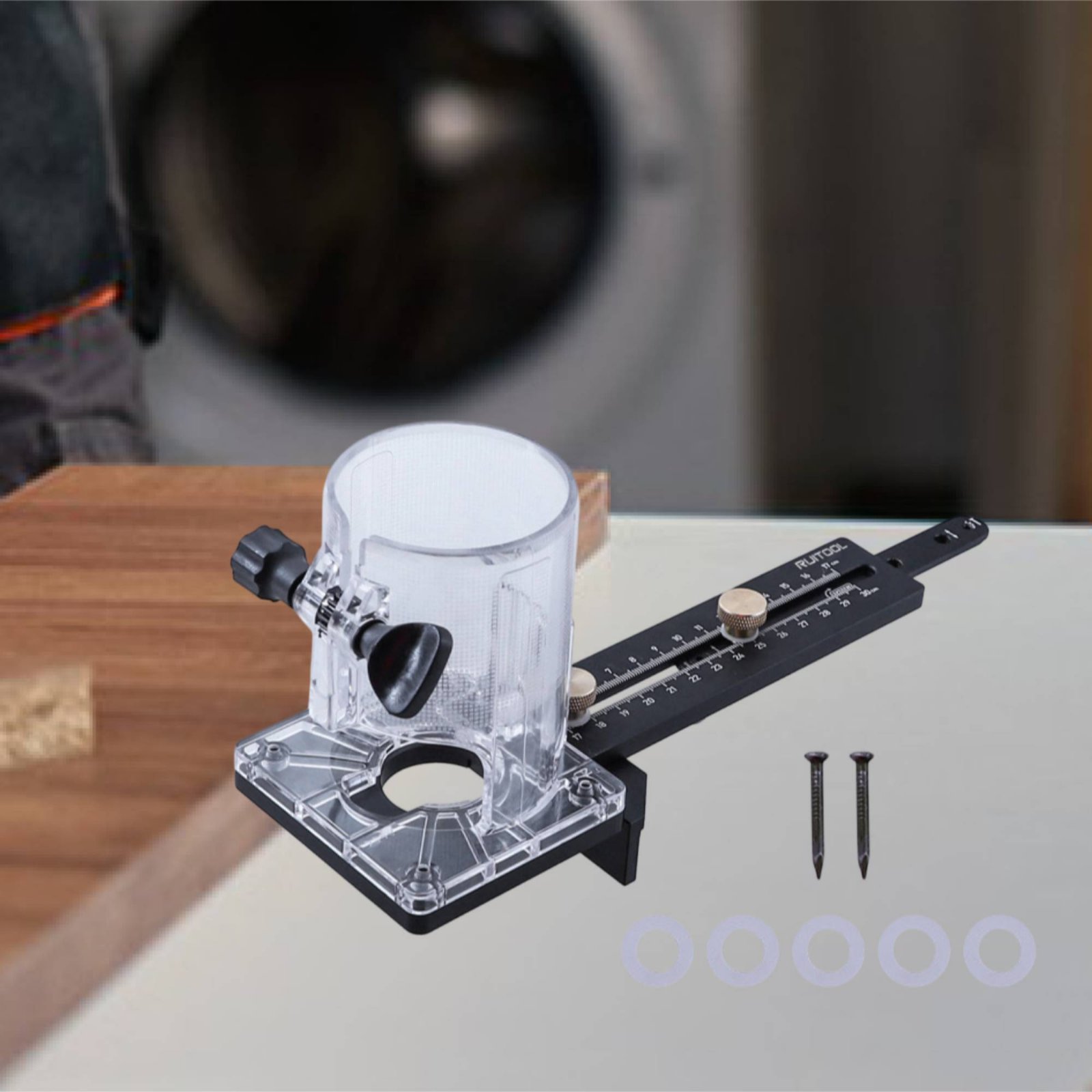 Router Circle Cutting Jig Mult - Woodworking Router บทวิจารณ์และราคา