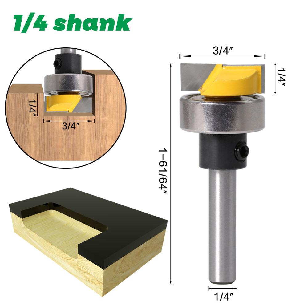 JGZUI 6mm shank 1/4